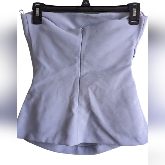 Zara, Powder Blue Tube top, Size Small - Picture 4 of 7
